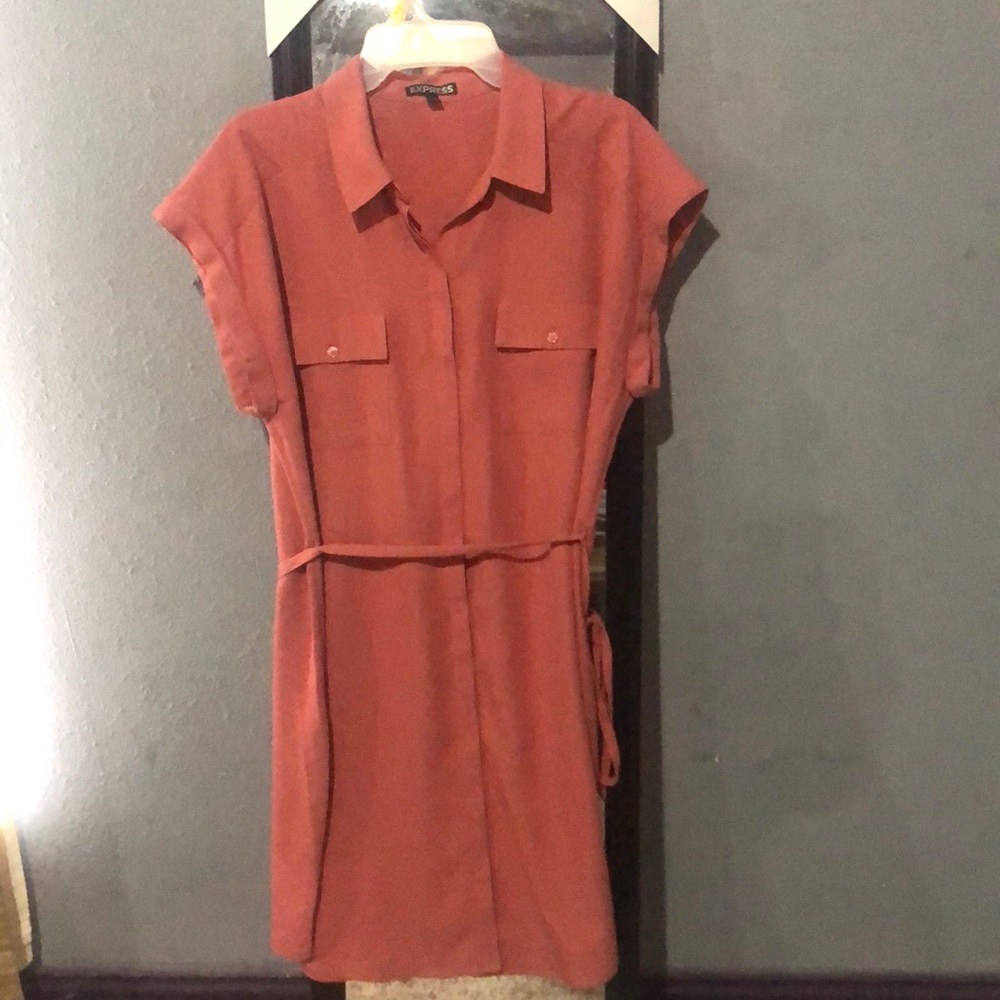 Express shirt dress